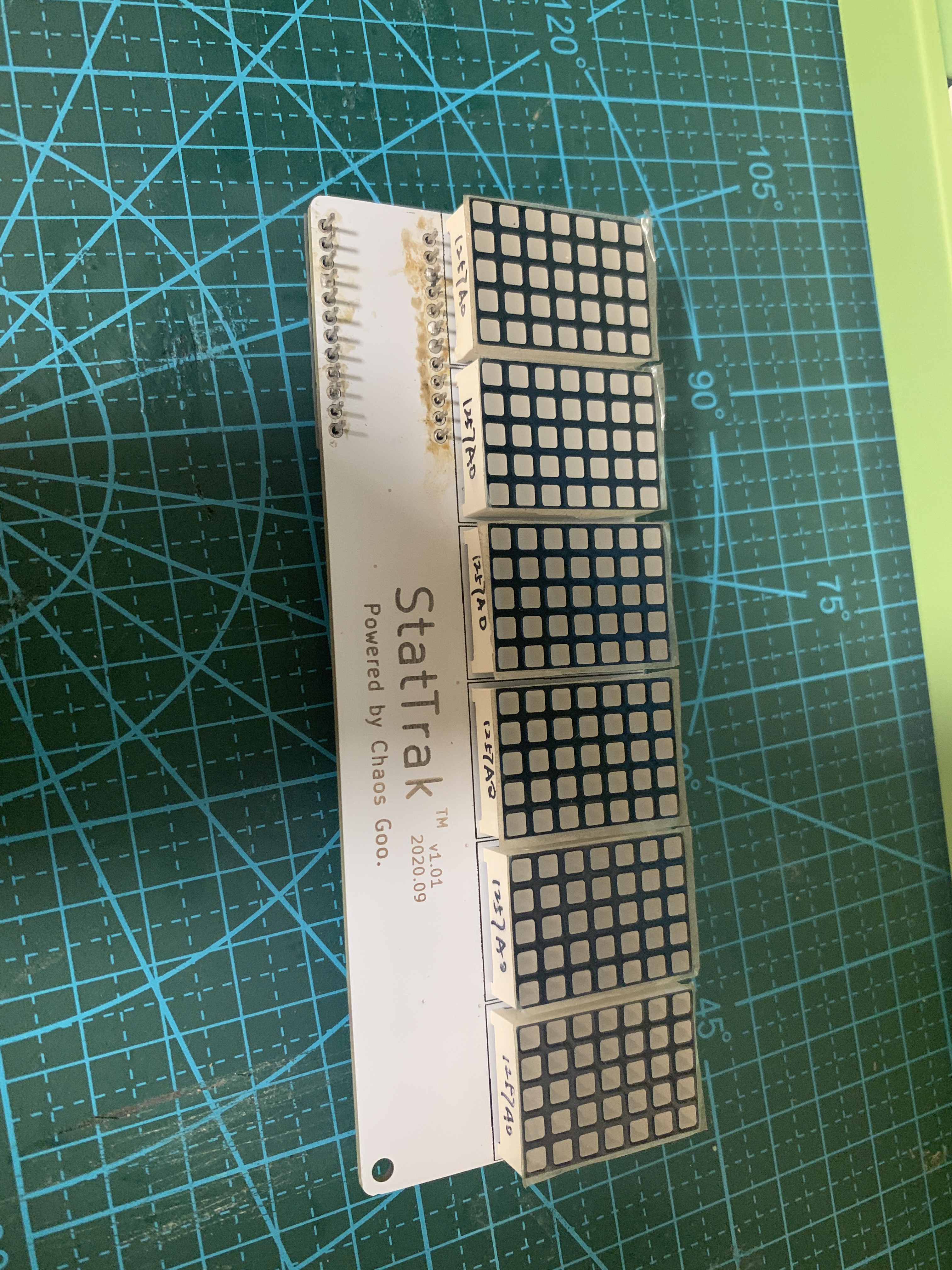 焊接失败 - 正面